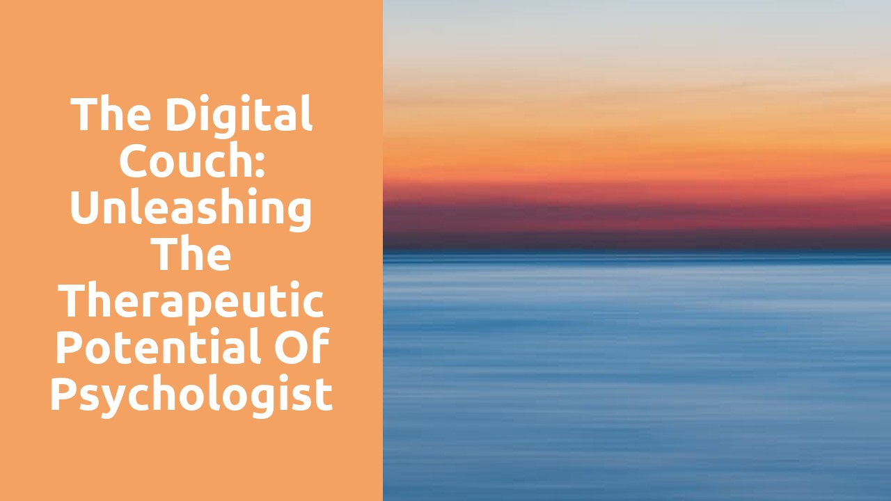 The Digital Couch: Unleashing the Therapeutic Potential of Psychologist Websites